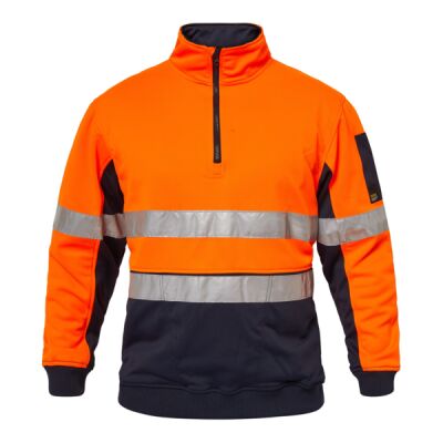Hi Vis Half Zip Reflective Pullover Thumbnail