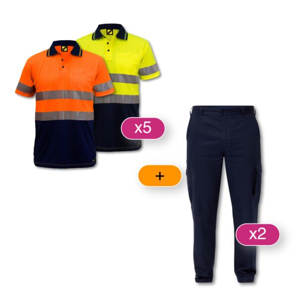 Workwear Package 4 (Hi-Vis + Reflective) Thumbnail